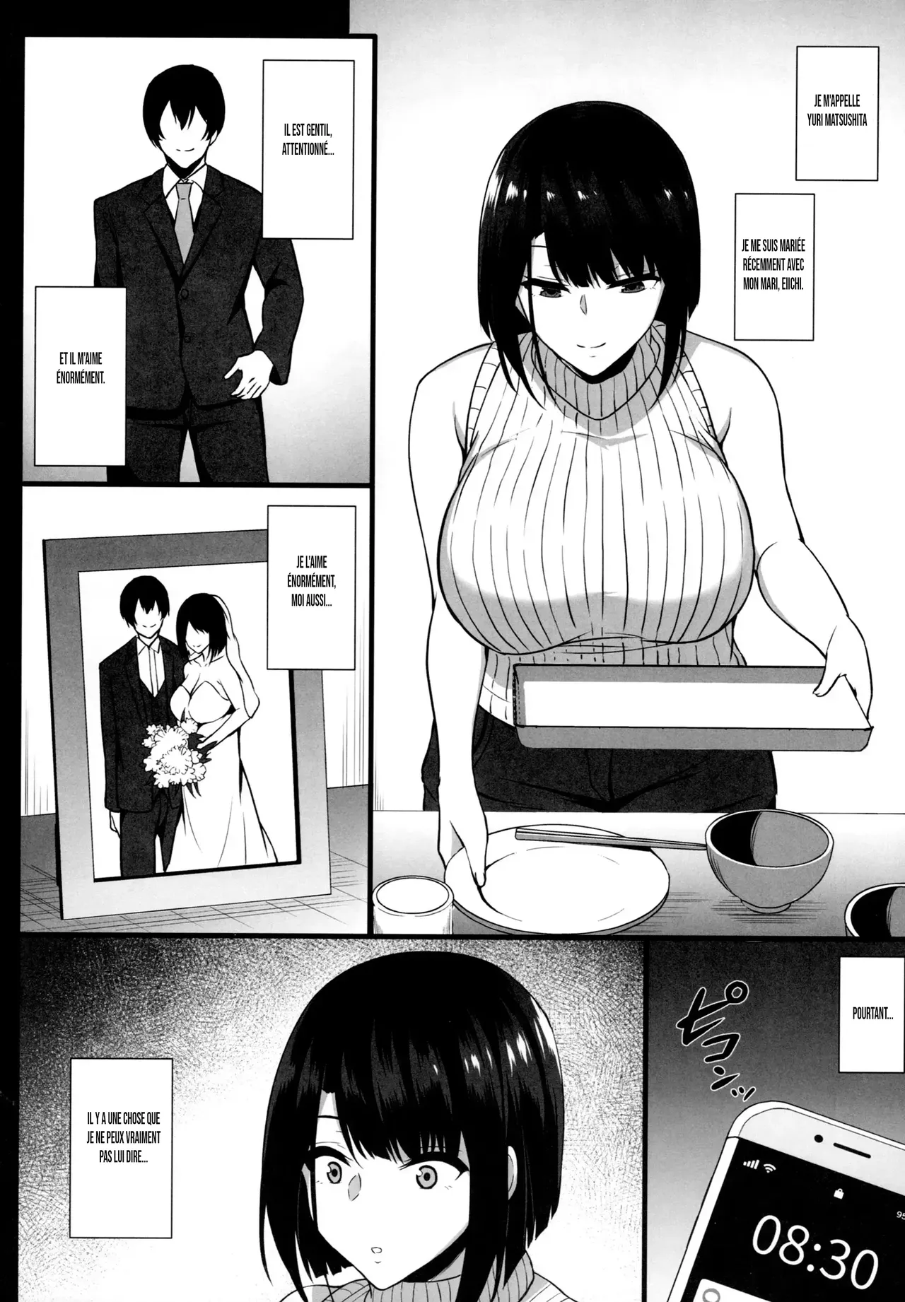 Shakkin Hensai no Tame ni Hitozuma ga Netorareru Ohanashi page 3 full