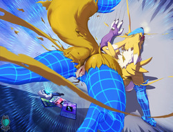 Renamon Transformation ART