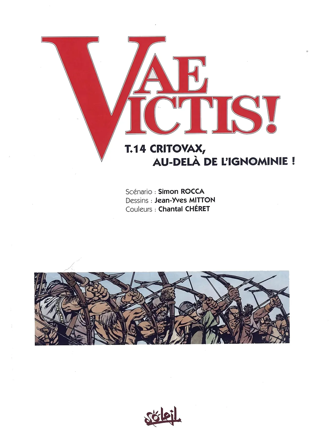Vae Victis - 14 - Critovax, Au-delà de l'Ignominie page 2 full