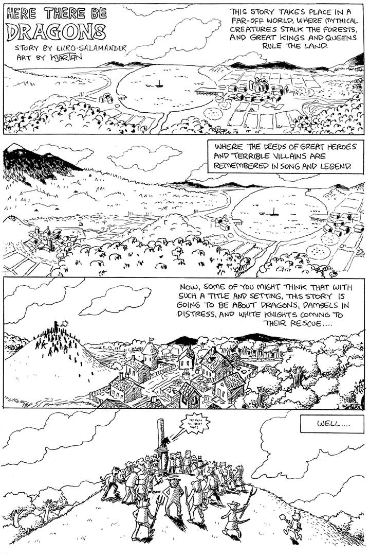 Here There Be Dragons page 1 full
