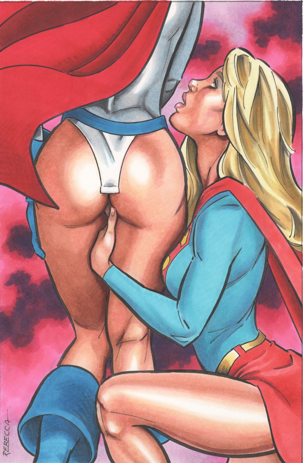 Girls of the JLA page 6 full