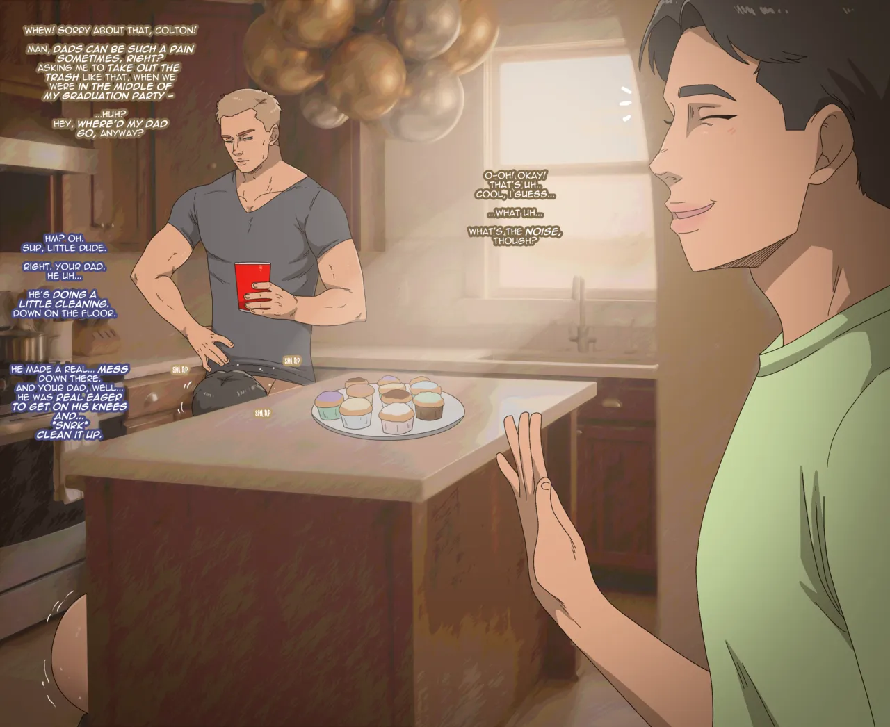 Edgar's Dad Throws Him A Very Intimate Graduation Party page 4 full