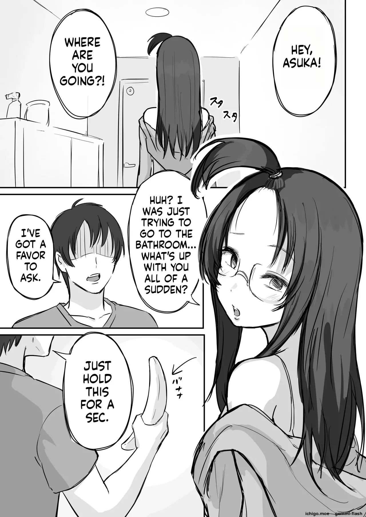3 Steps to Getting a Blowjob from My Bratty Younger Sister Who Has a Boyfriend | Kareshi Mochi de Namaiki na Imouto ni Fella Shite Morau Tame no 3 Step page 2 full
