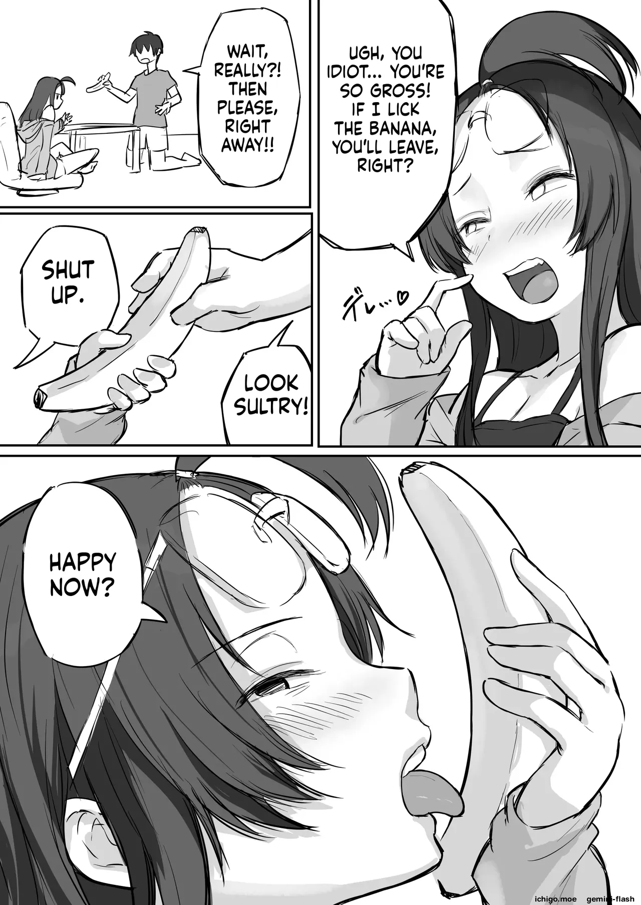 3 Steps to Getting a Blowjob from My Bratty Younger Sister Who Has a Boyfriend | Kareshi Mochi de Namaiki na Imouto ni Fella Shite Morau Tame no 3 Step page 8 full
