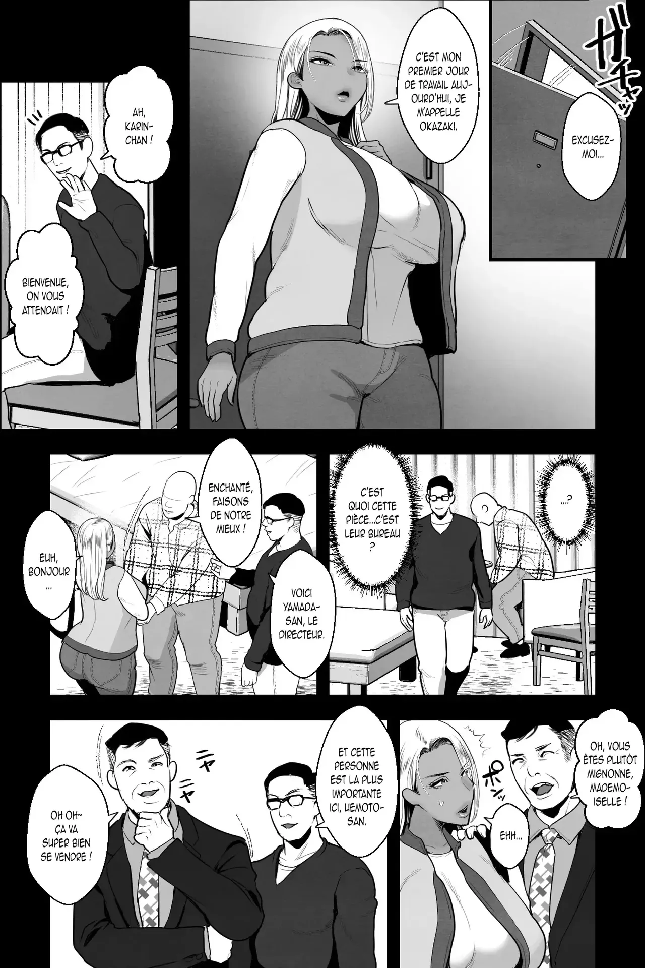 Kinpatsu Kuro Gal no Hahaoya ga, Yami Beit de Damasarete Musuko to AV Satsuei page 5 full
