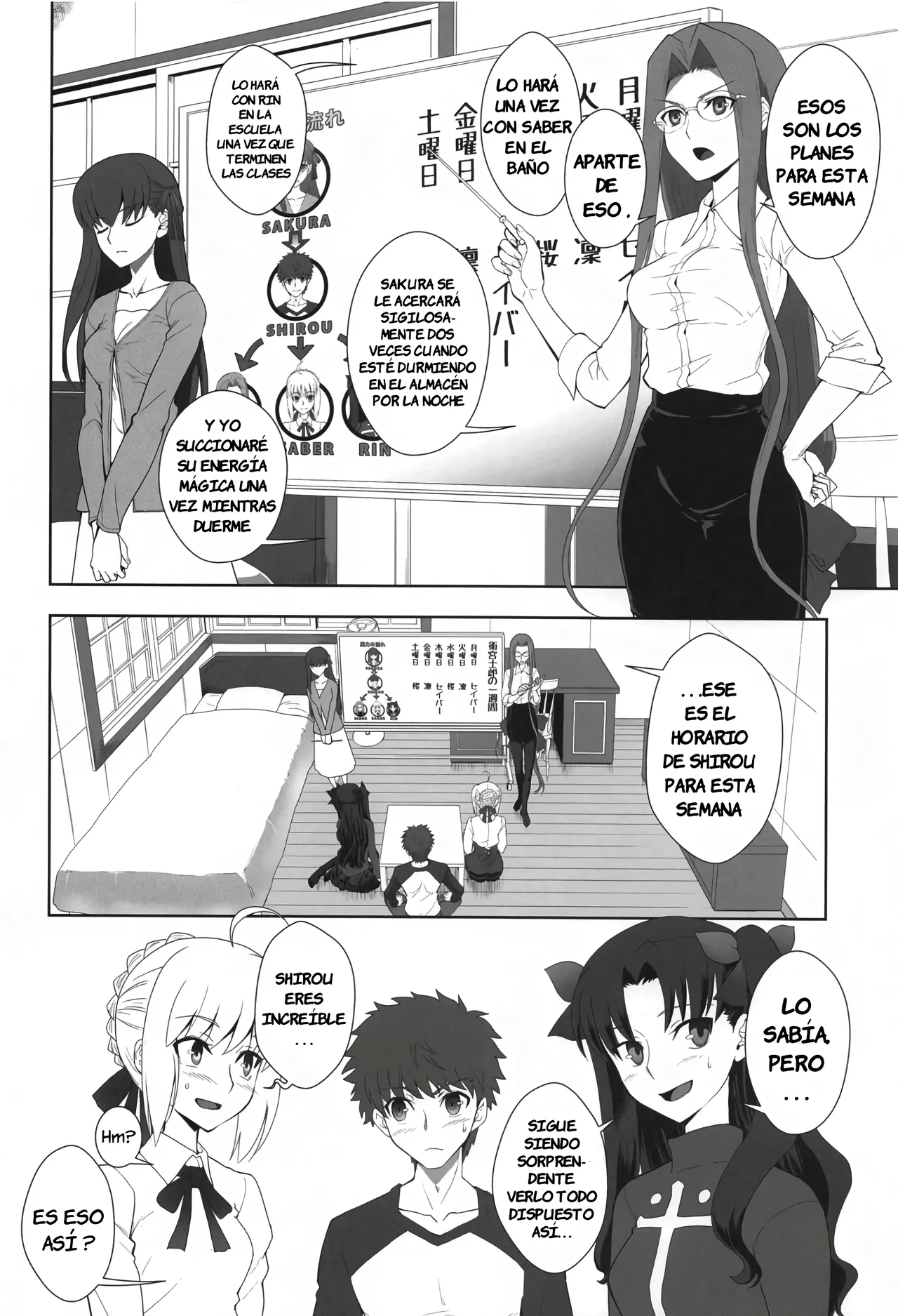 Emiya Shirou no Isshuukan｜Una Semana Normal en la Vida de Shirou Emiya page 5 full