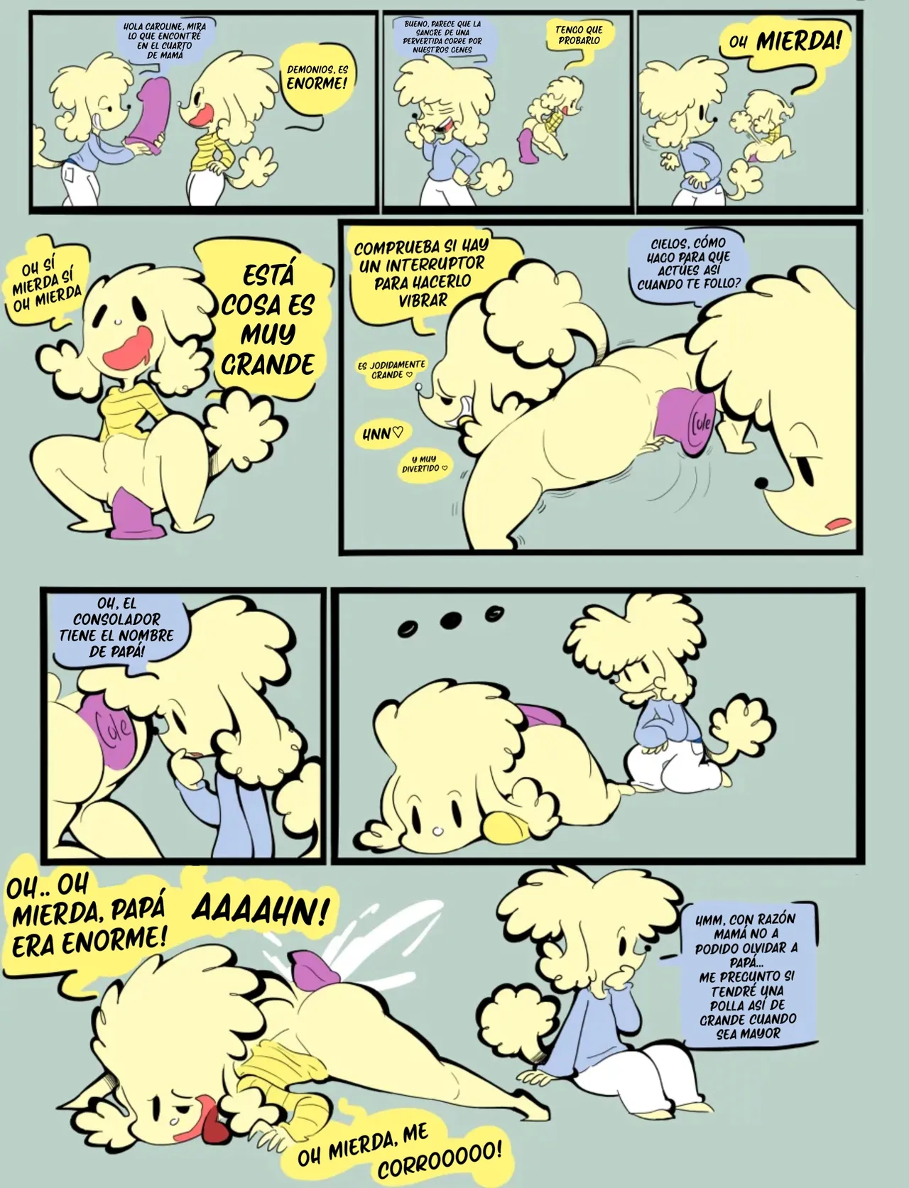 Claire and her pups page 9 full