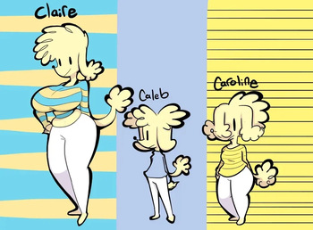 Claire and her pups cover