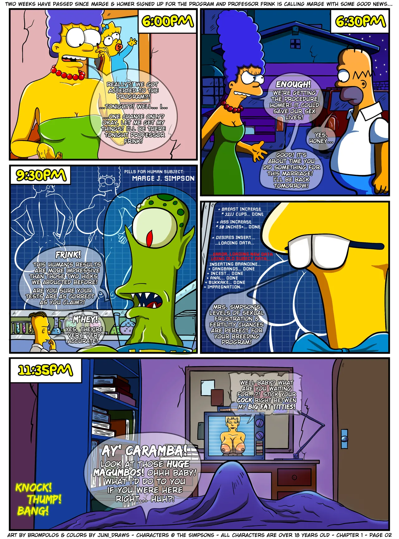 The Sexensteins page 3 full