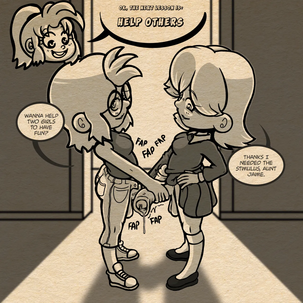 Janetober 2026 Life lessons by WashedToast page 8 full