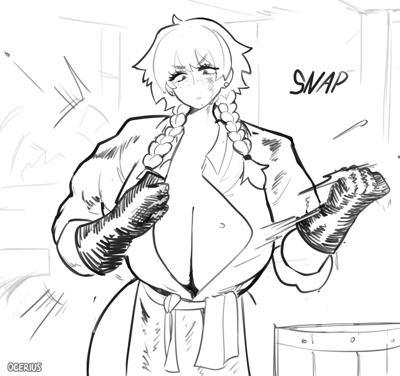 Side Quest In An RPG: Marry The Local NPC Blacksmith page 10 full