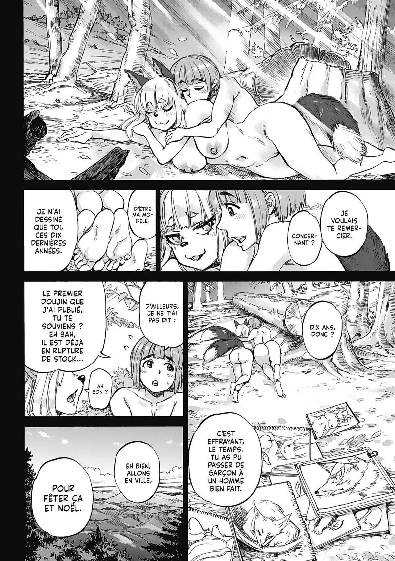 Kuro no Kao | Une baise Furry-eusement excitante page 7 full