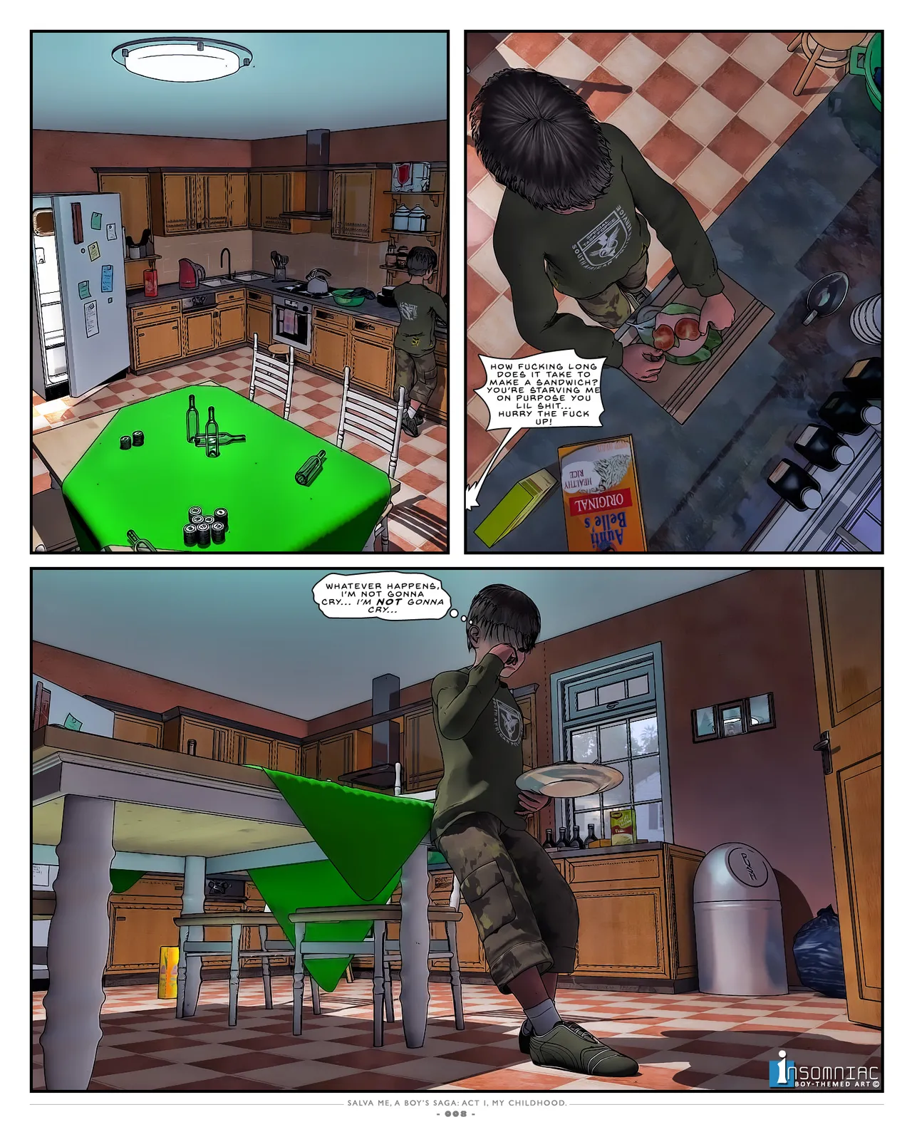 Insomniac - Salva Me, A Boy's Saga page 10 full