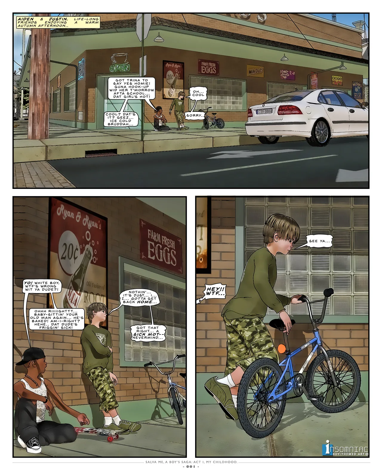 Insomniac - Salva Me, A Boy's Saga page 3 full