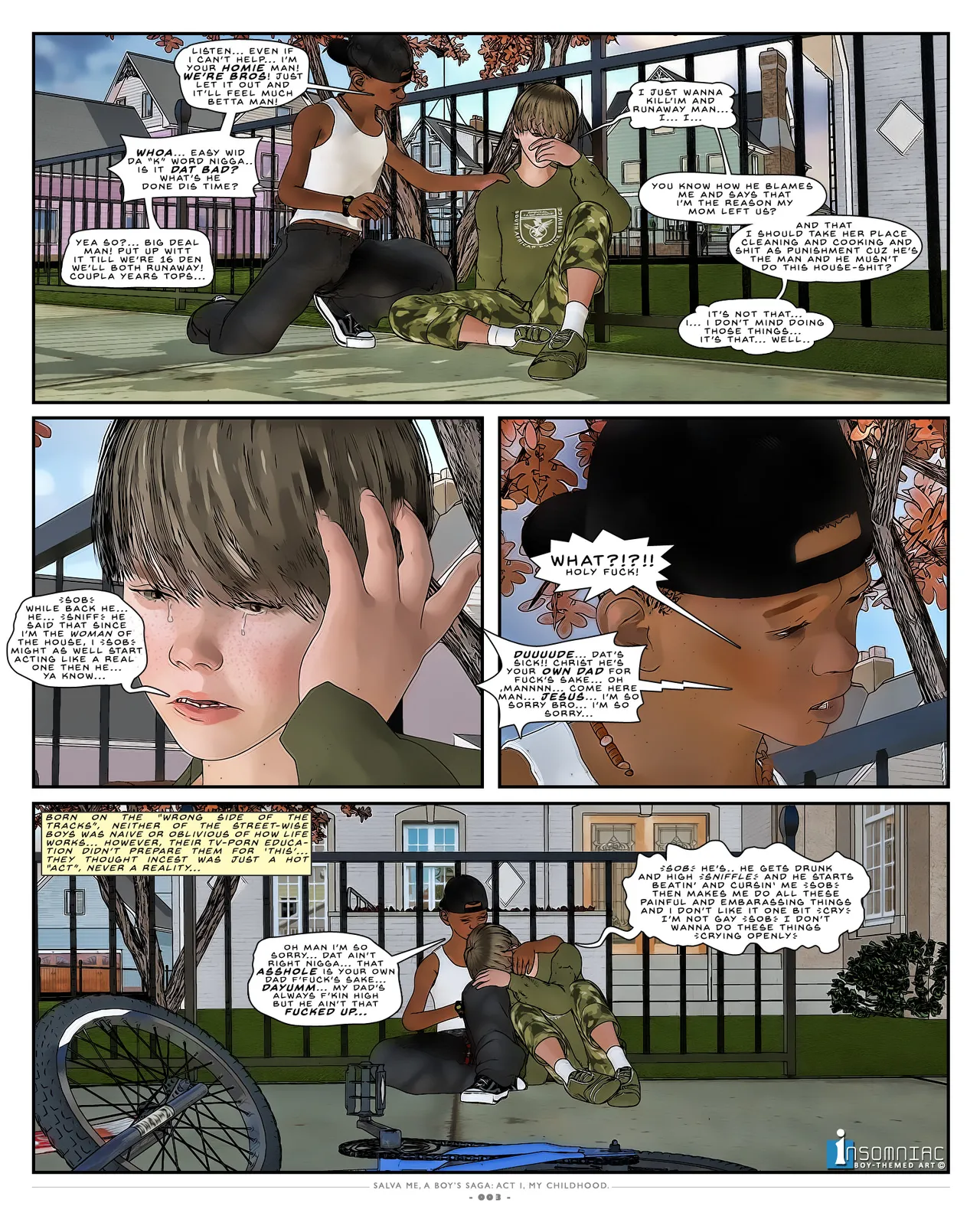 Insomniac - Salva Me, A Boy's Saga page 5 full