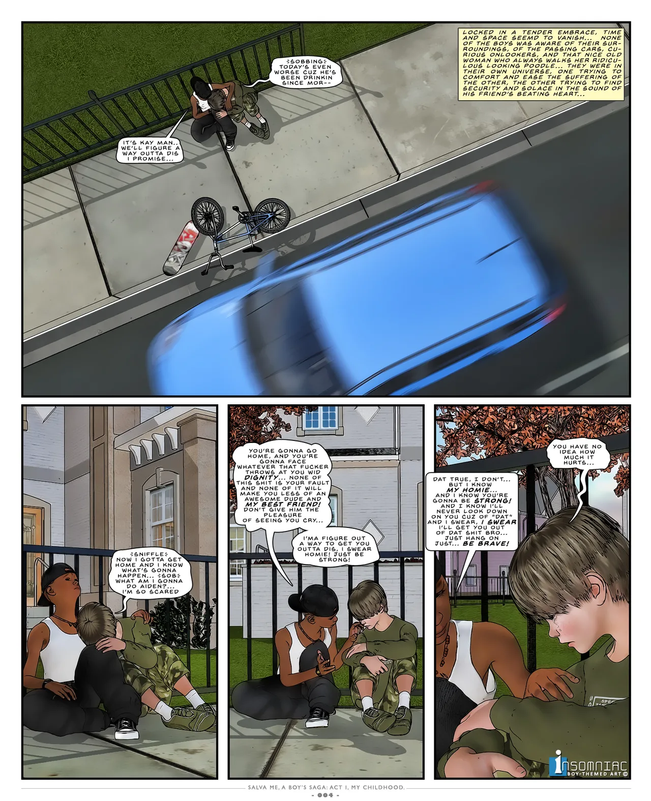Insomniac - Salva Me, A Boy's Saga page 6 full