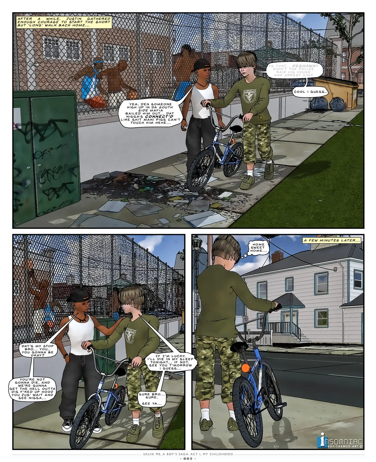 Insomniac - Salva Me, A Boy's Saga page 7 full