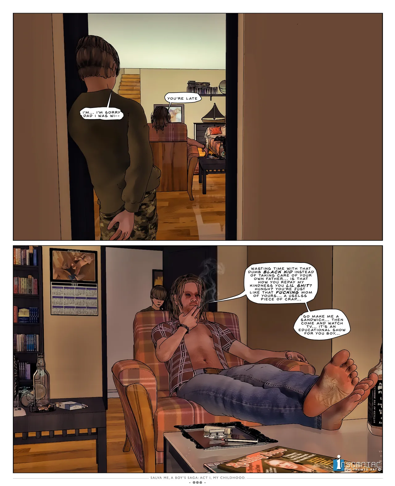 Insomniac - Salva Me, A Boy's Saga page 8 full