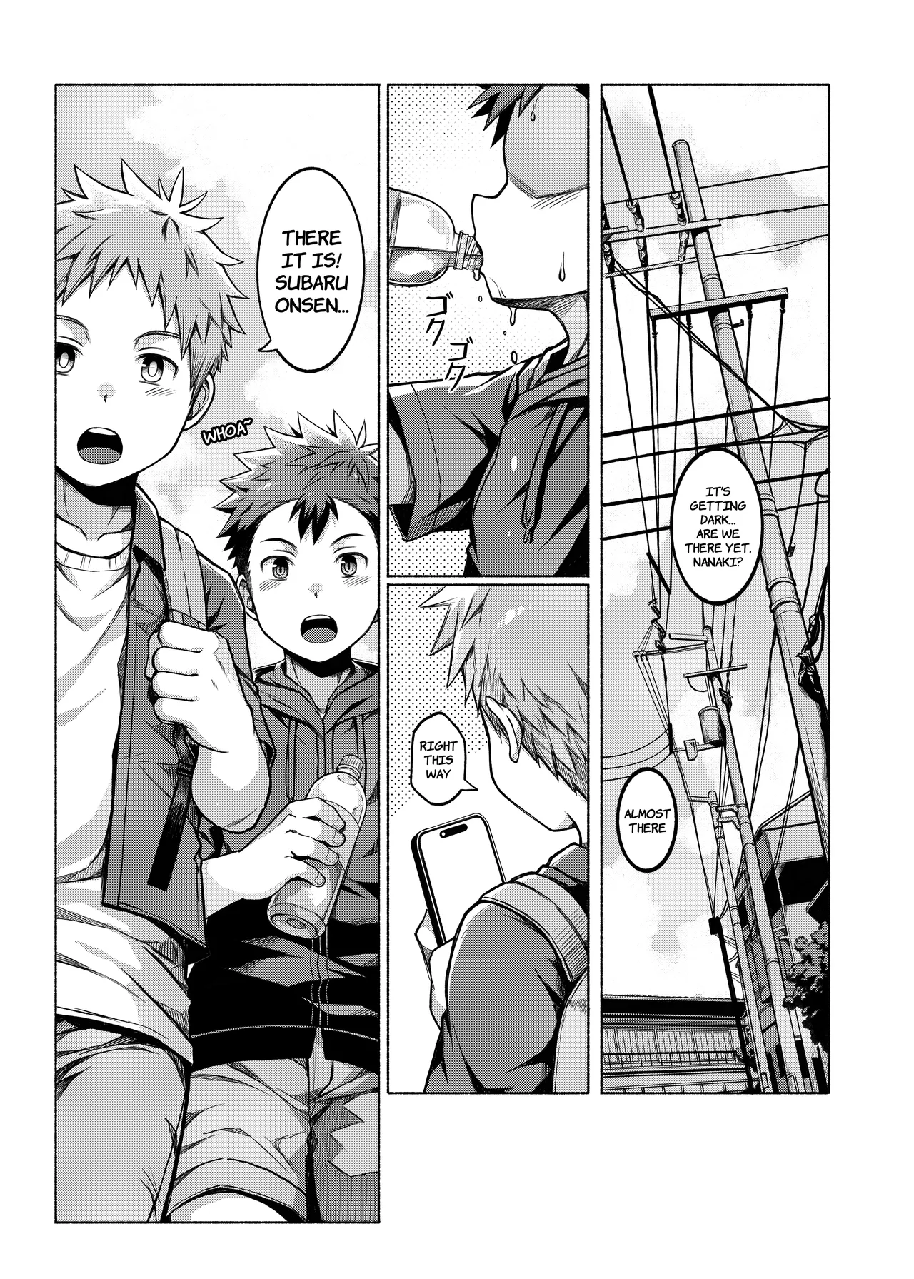 Ore no Classmate wa Roshutsukyou datta Ken ~Onsengai Hen~ | The Case of my Exhibitionist Classmate!! ~Hot Spring District Arc~ page 2 full