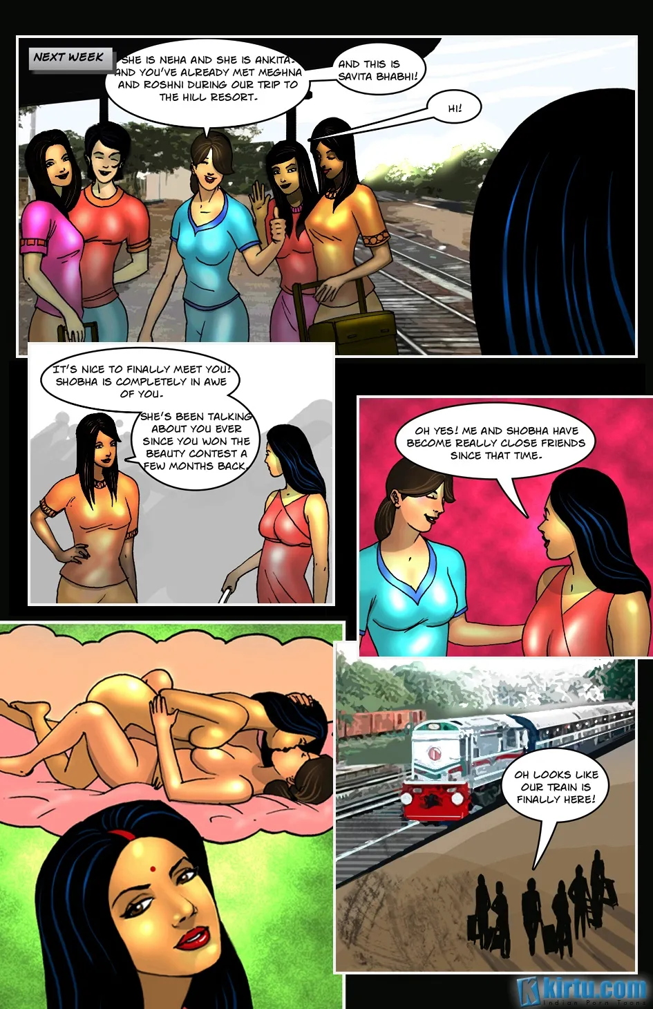 Savita in Goa - Chapter 1 page 3 full