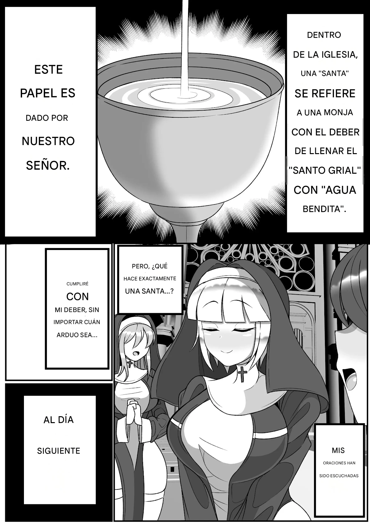 Futanari Seijo Shasei Kinshirei Español page 3 full