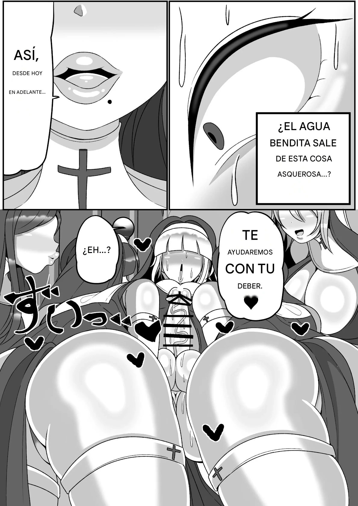 Futanari Seijo Shasei Kinshirei Español page 6 full