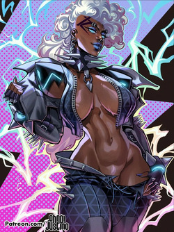 Storm, Punk design .