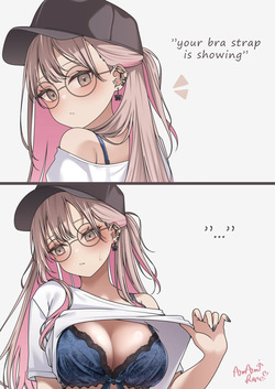 ブラ紐ミーム + おまけ