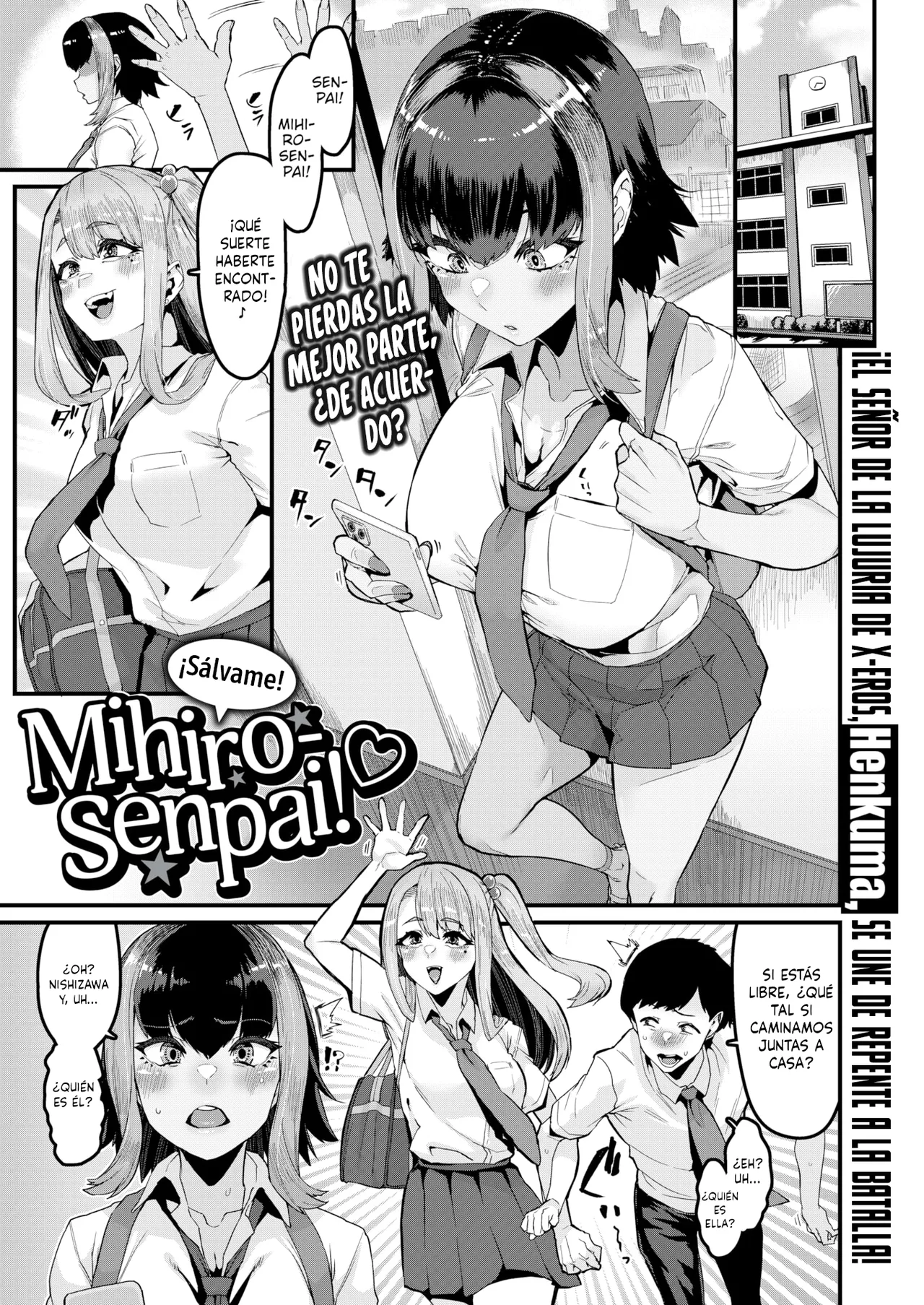 ¡Sálvame! ¡Mihiro-senpai! page 1 full