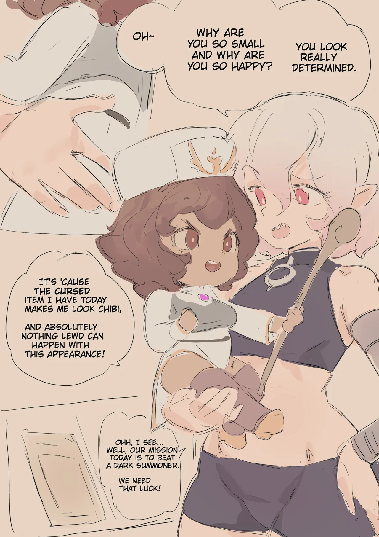 Cleric Taliya: Chibi page 2 full