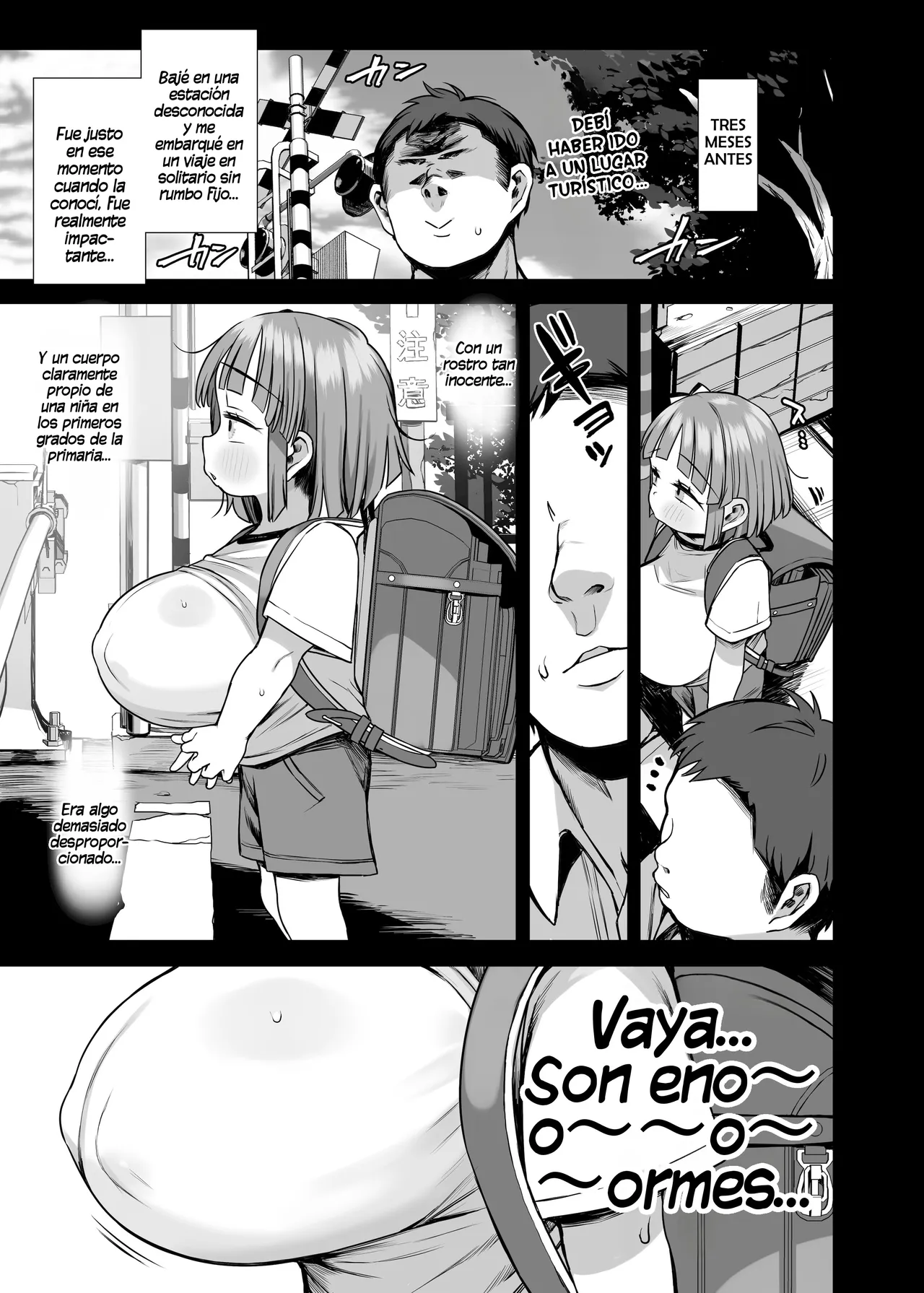 Dekasugi!？Bakunyuu Shougakusei Aoi-chan｜¿¡Demasiado Grandes!？Aoi-chan, la Estudiante de Primaria de Enormes Pechos page 5 full