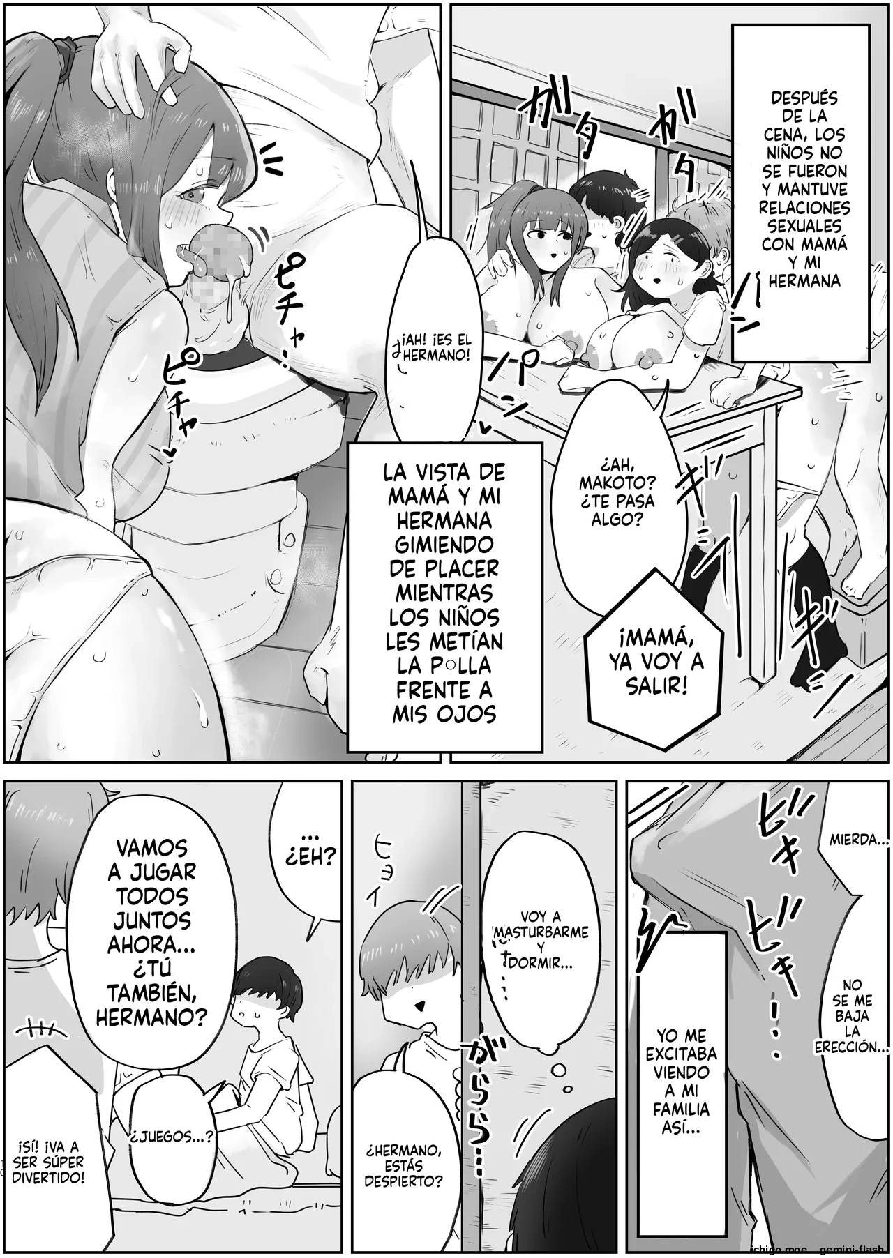 Yonnen Buri ni Jikka ni Kisei shitara Haha to Ane ga Kinjo no Kusogaki Domo no Mesu Pet ni Natteimashita. page 10 full