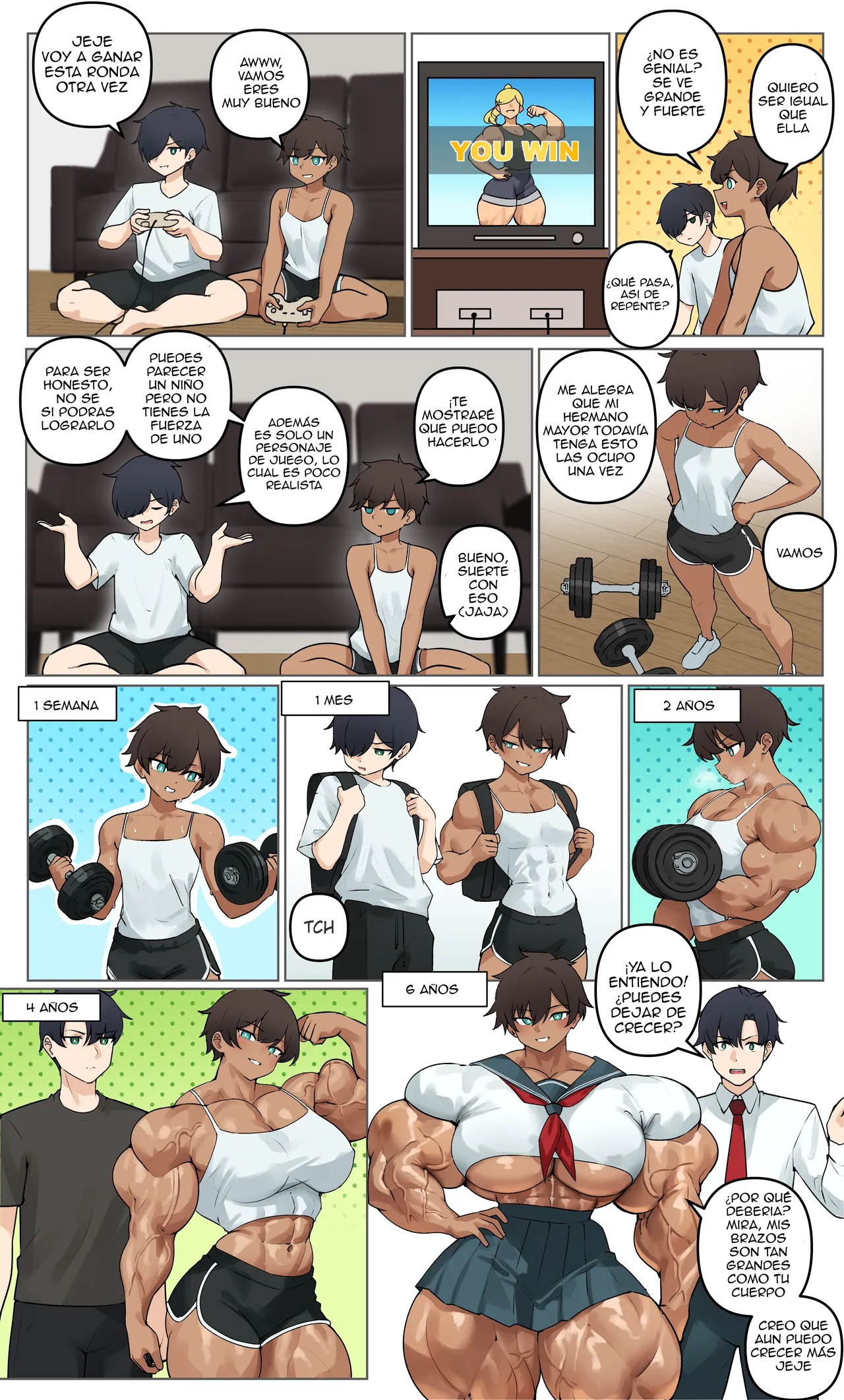 Tomboy Childhood Friend  ｜ Mi amiga de la infancia Tomboy ｜ page 3 full