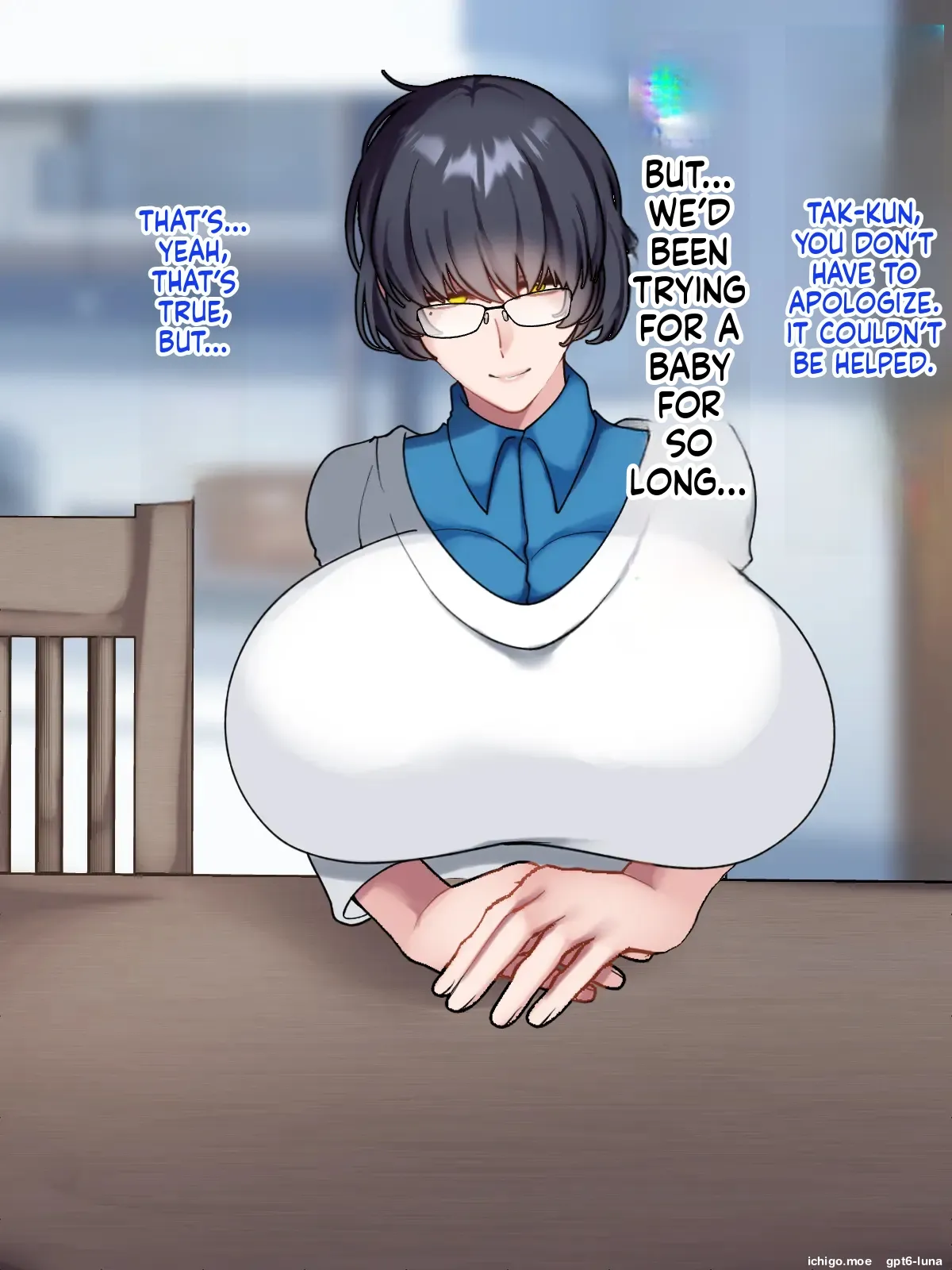 I ended up having my beloved wife consensually impregnated by my futanari little sister. page 10 full