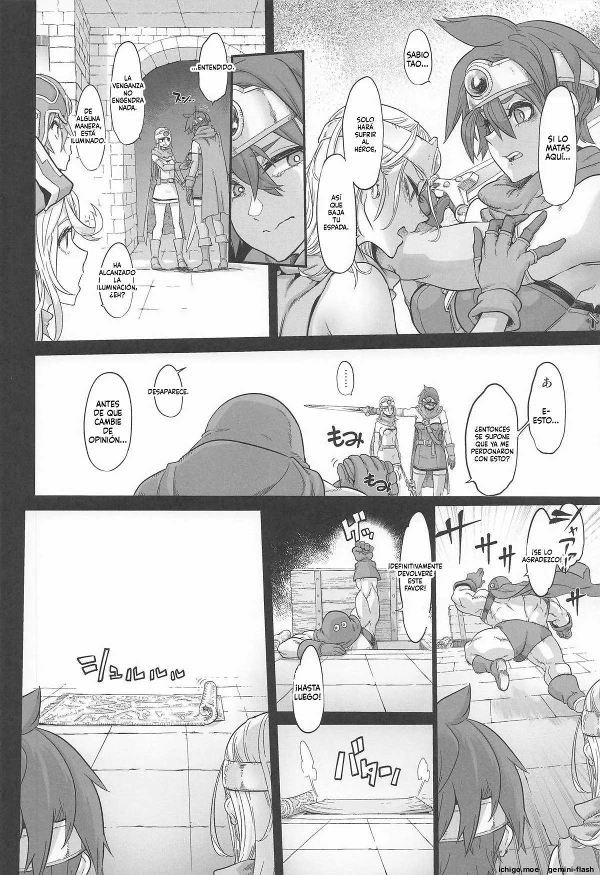 Onna Yuusha no Tabi 8 Abunai Mizugi no Buzoku Yome page 6 full