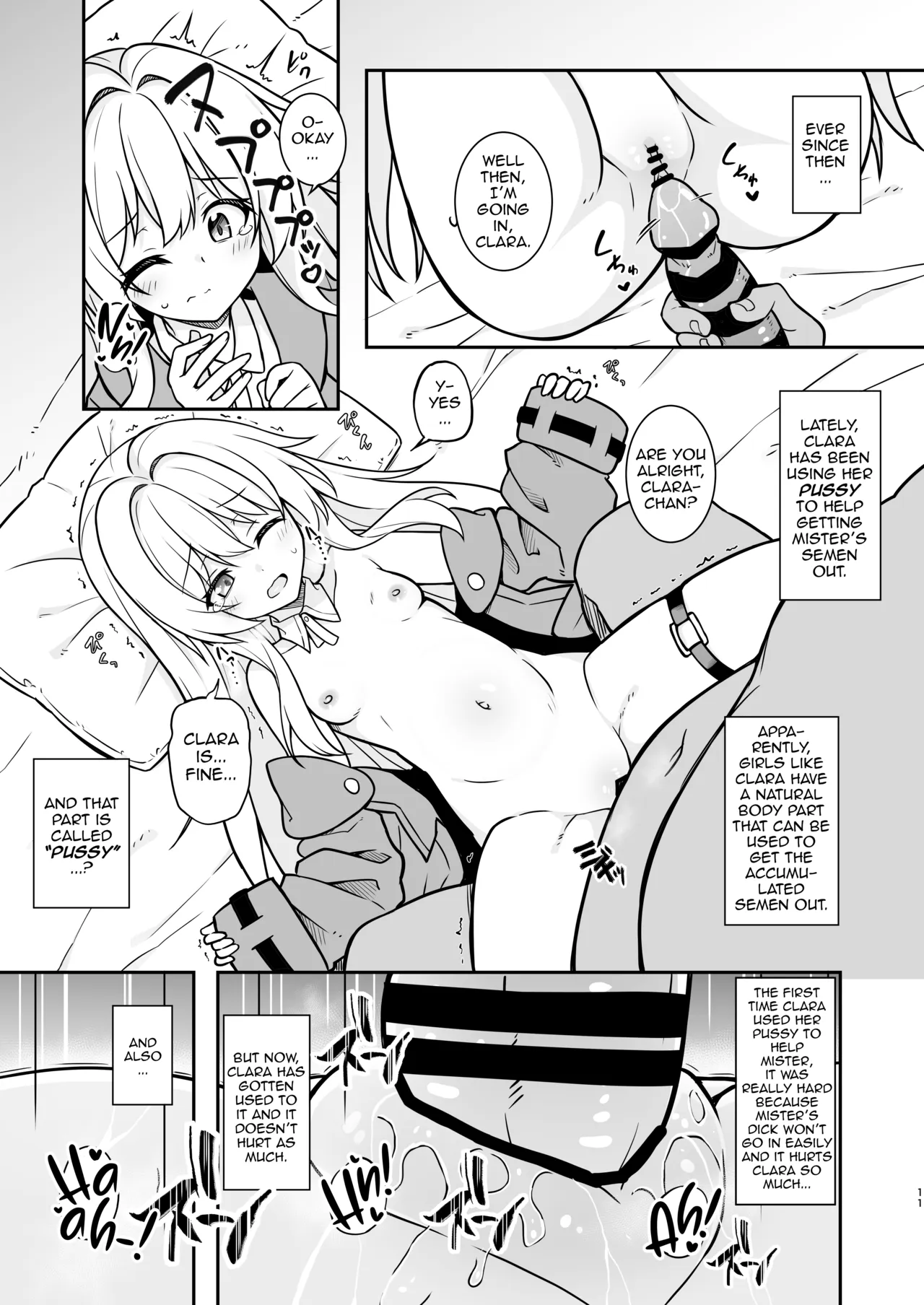 Seichishiki Zero no Clara ga Mama ni Naru made no Ohanashi | The Story of Turning Zero-Sex-Knowledge Clara-chan Into a Mama page 10 full