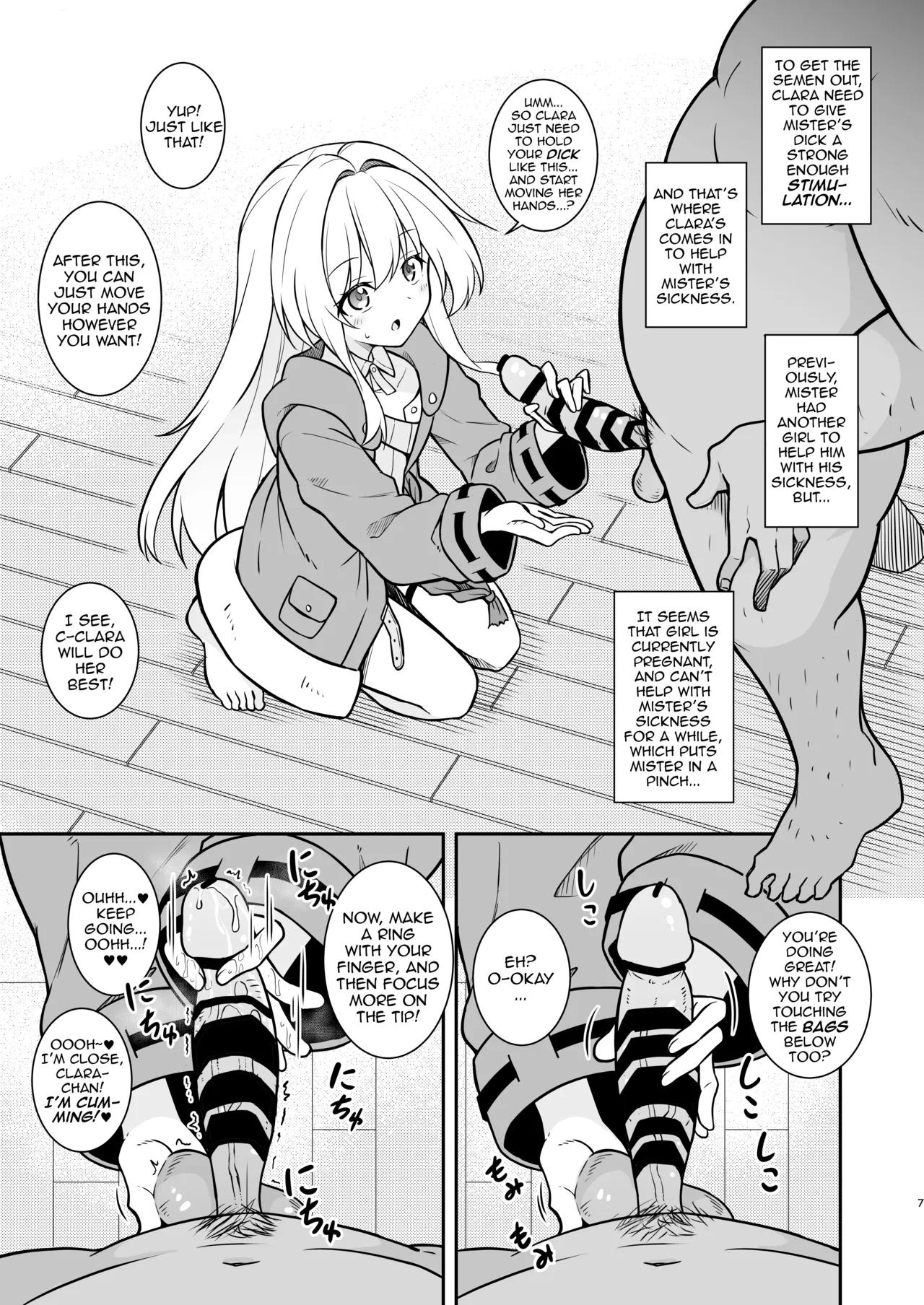 Seichishiki Zero no Clara ga Mama ni Naru made no Ohanashi | The Story of Turning Zero-Sex-Knowledge Clara-chan Into a Mama page 6 full