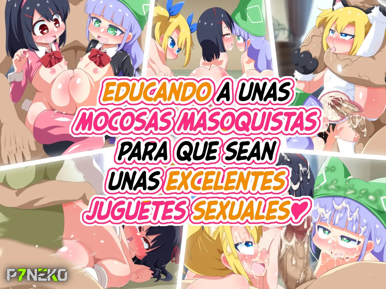 Shiritsu Maso Mesu Gakuen wa Ore no Senyou Onaho Gakuen｜Educando a unas Mocosas Masoquistas para que Sean unas Excelentes Juguetes Sexuales page 1 full