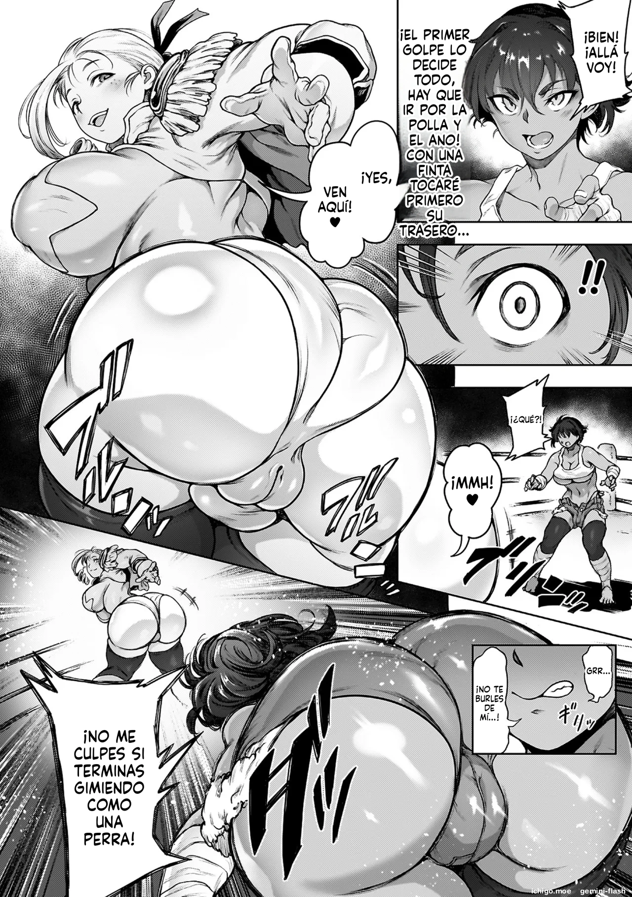 Koushi Zecchou! Anal Fighters!!  MTL page 8 full