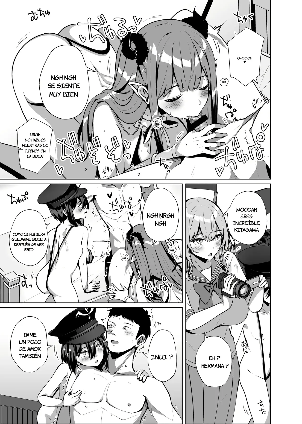 Hokomi 0-en Layer 3-nin Tsuki | Follando Gratis con 3 Cosplayers En Un Hotel Del Amor page 9 full