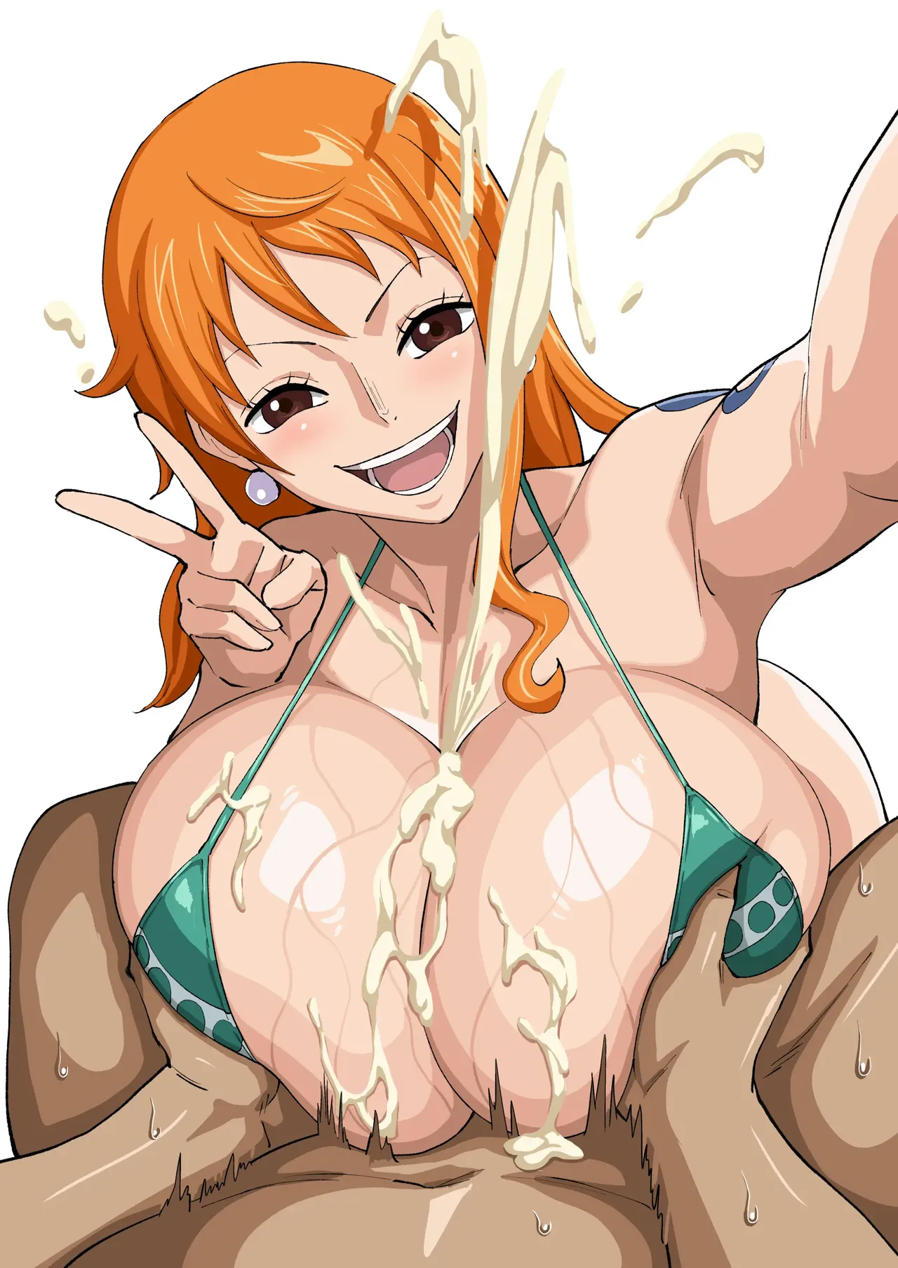 Nami from One Piece page 5 full