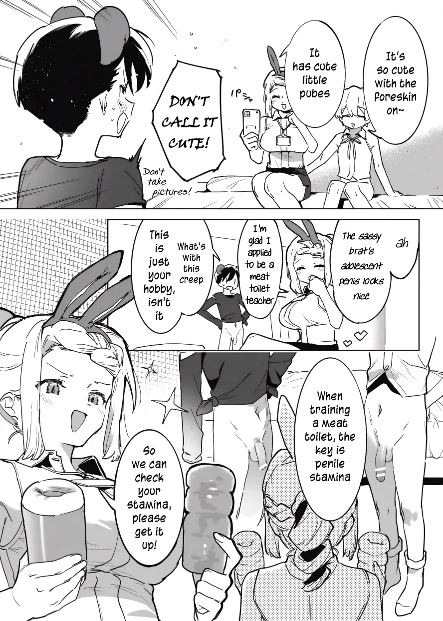 Toire Sensei no Nikubenki Jugyou  | Professor Toilet's Meat Toilet Class page 9 full