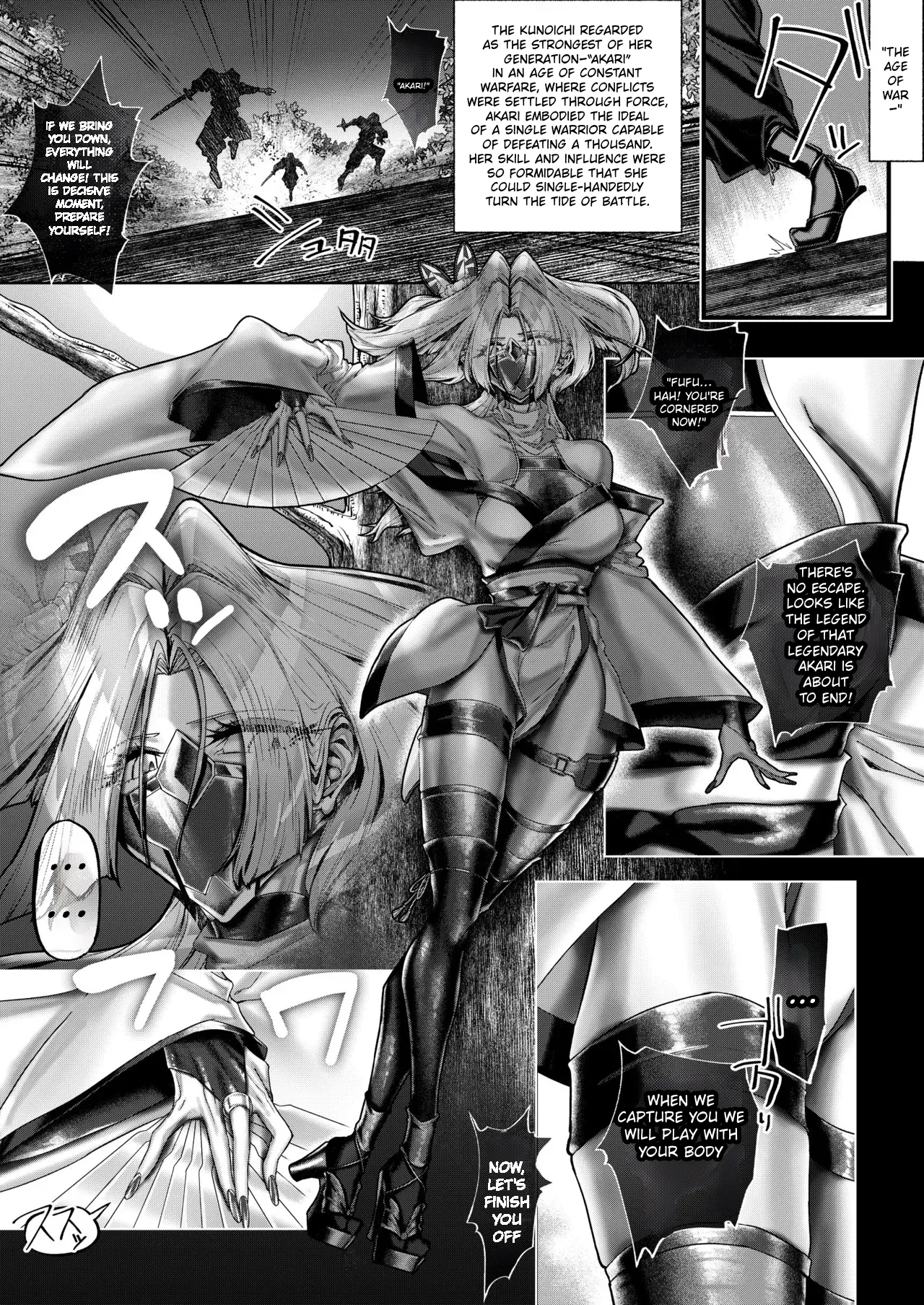 The Throbbing Strongest Kunoichi The Moment She Sinks and Falls into Carnal Desire page 2 full