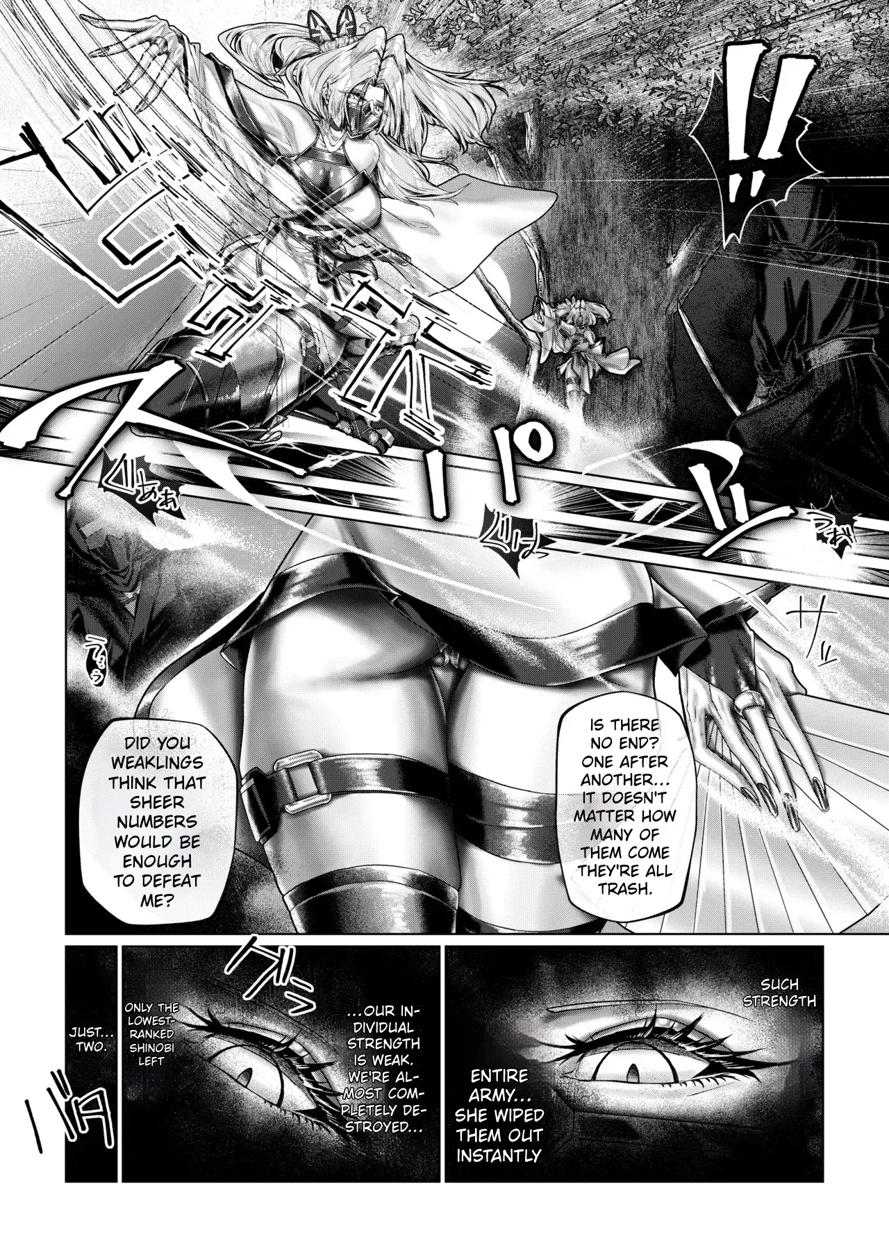 The Throbbing Strongest Kunoichi The Moment She Sinks and Falls into Carnal Desire page 3 full