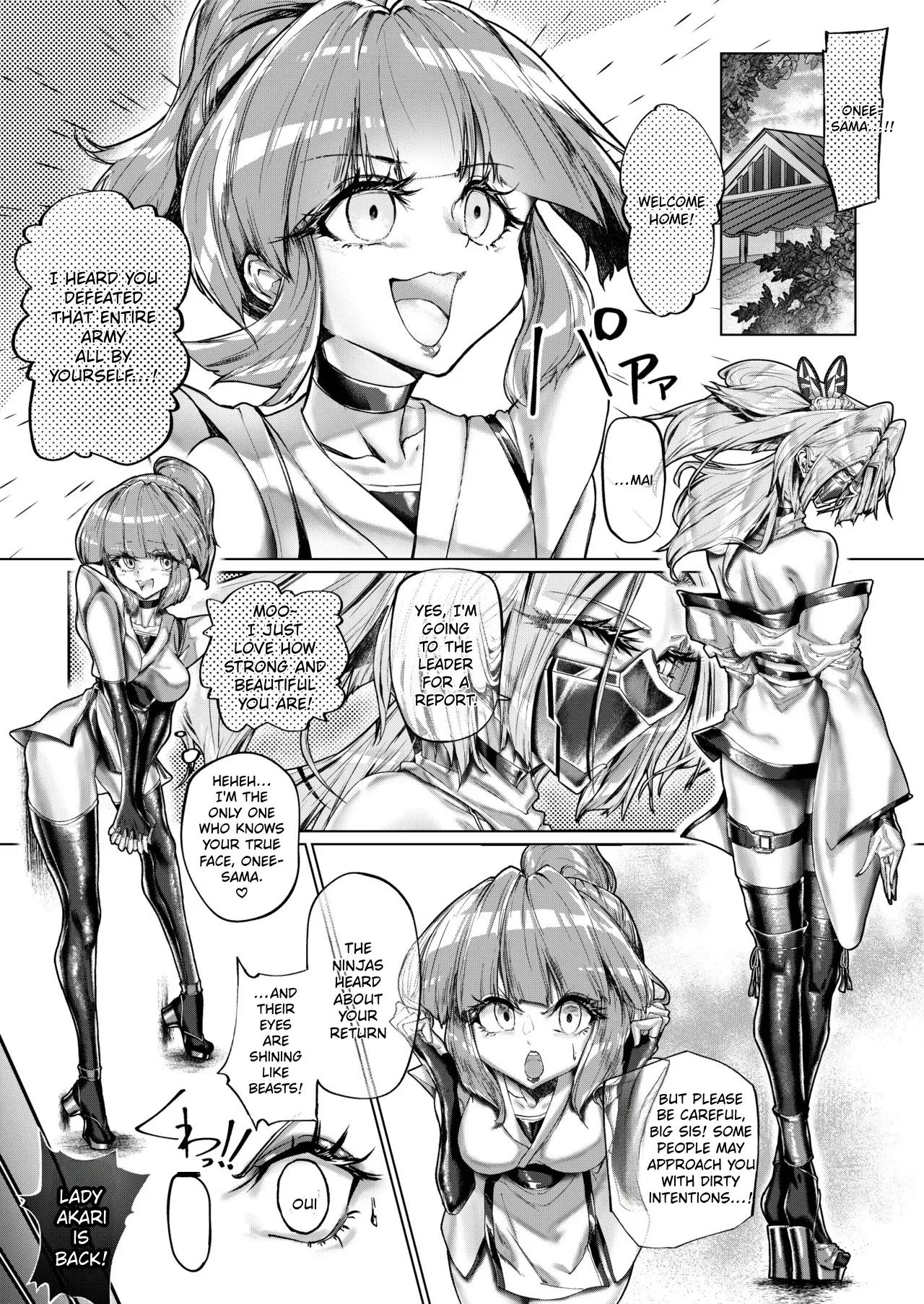 The Throbbing Strongest Kunoichi The Moment She Sinks and Falls into Carnal Desire page 4 full
