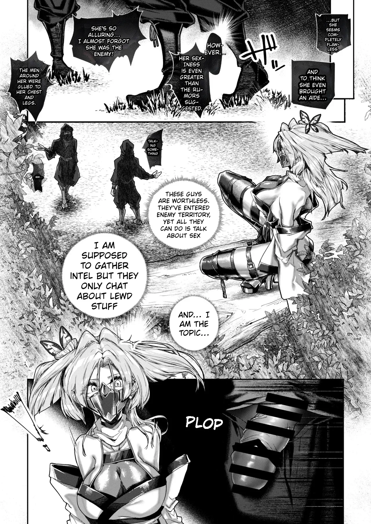 The Throbbing Strongest Kunoichi The Moment She Sinks and Falls into Carnal Desire page 7 full