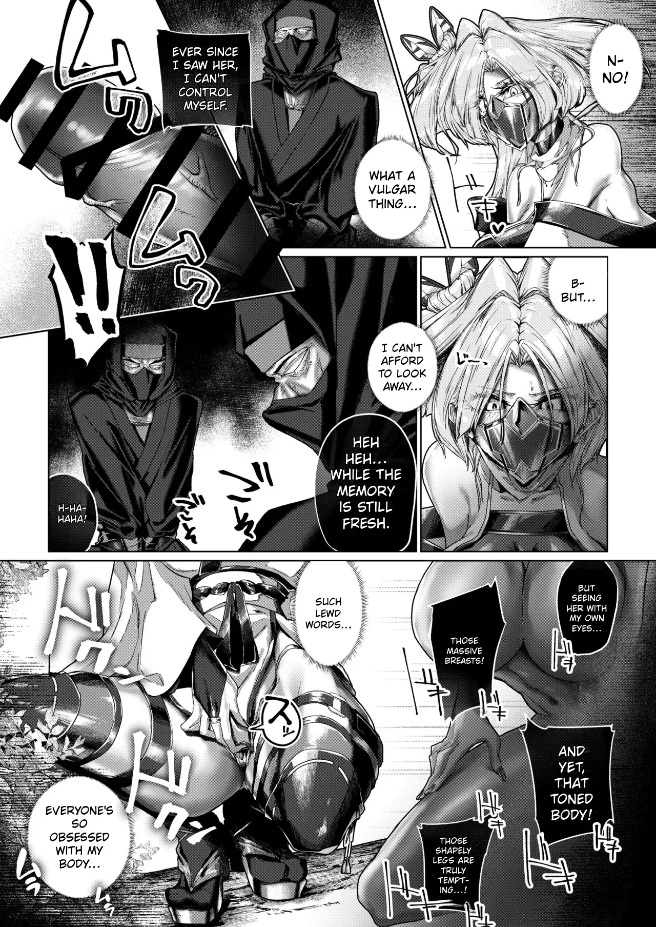 The Throbbing Strongest Kunoichi The Moment She Sinks and Falls into Carnal Desire page 8 full