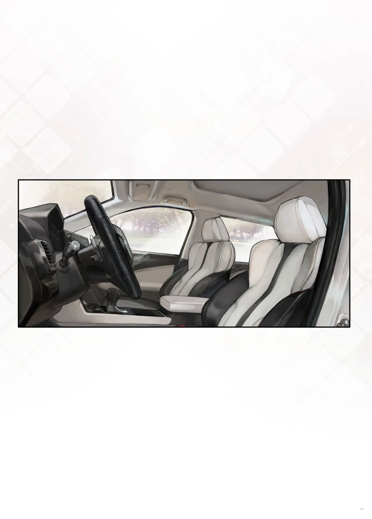 Gokinjo no Oku-san, Drive ni Itte mo KinTra o Saboranai. | La esposa de mi vecino nunca se salta sus entrenamientos, ni siquiera cuando a conducir. page 2 full