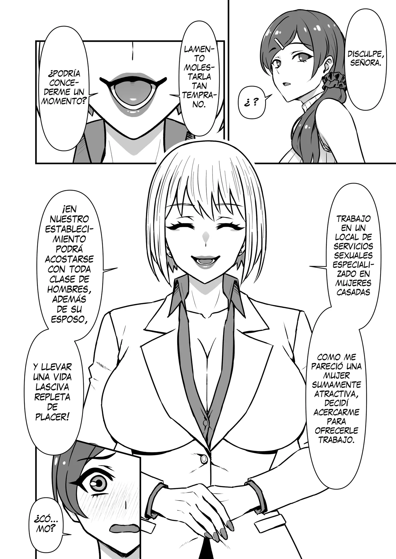 Hitozuma Kairou ~Danna Omoi no Hitozuma wa Saimin de Midara na Fuuzokujou e Kawarihateru~|| Esposa Corrompida page 3 full