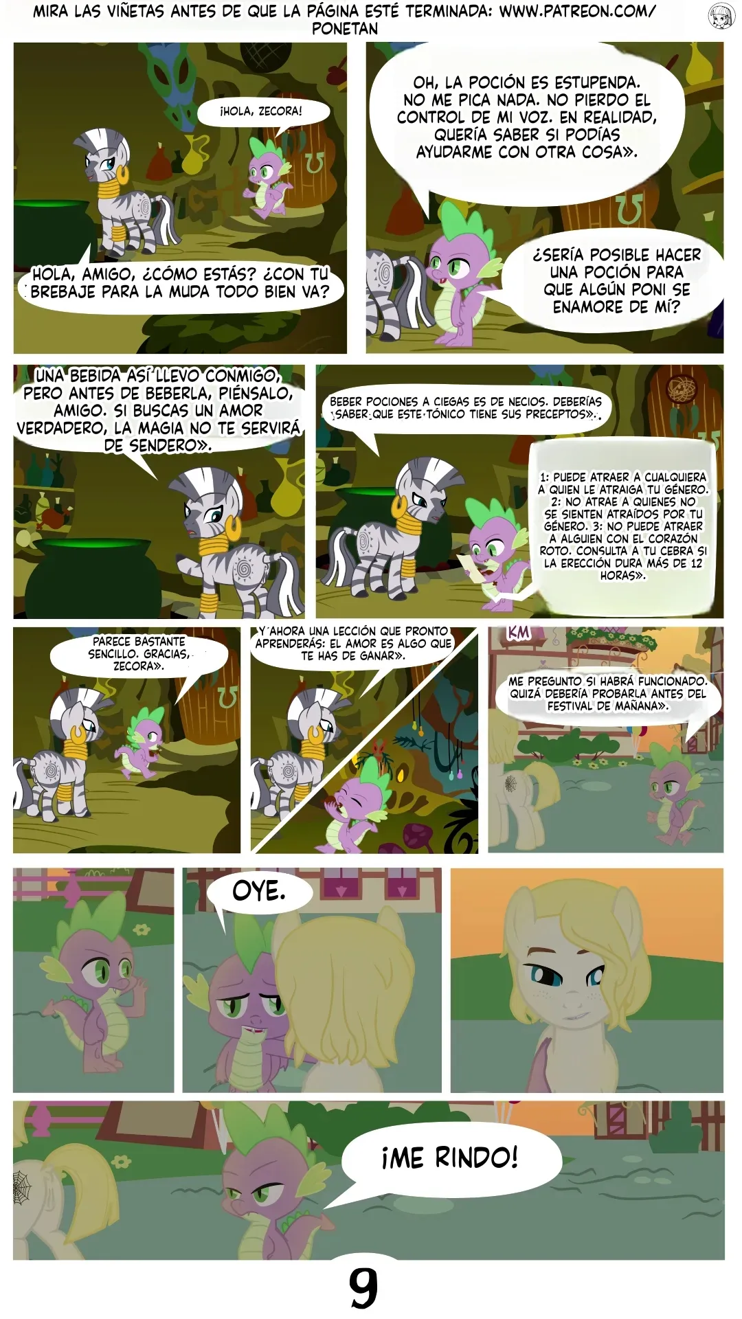 Conmoción de poción de amor page 10 full
